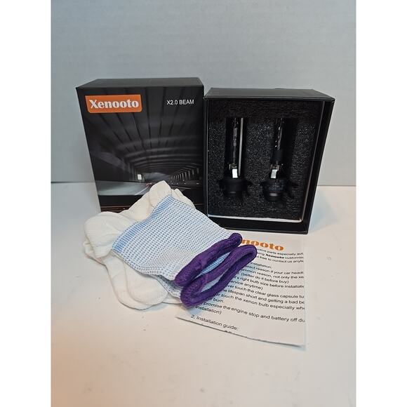 Xenooto X2.0 BEAM D2r 6000K Glass Tube headlight bulbs - Picture 1 of 2